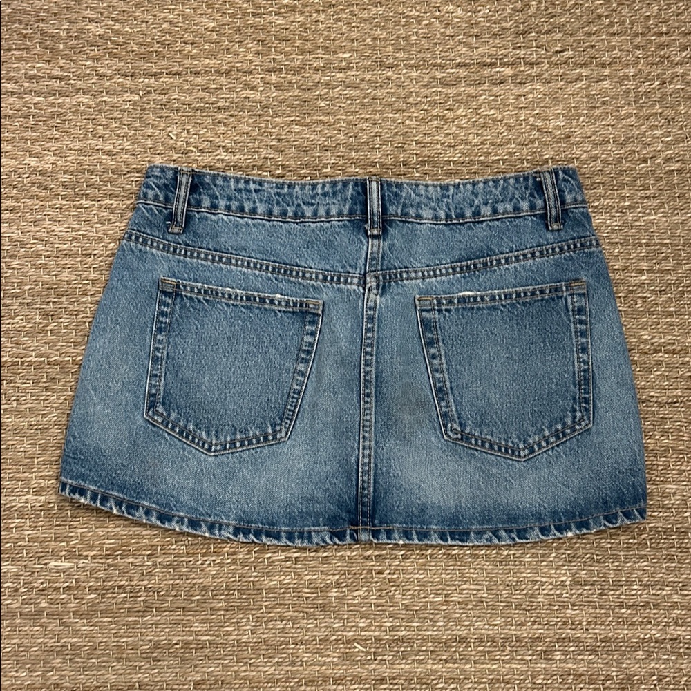 Zara denim mini skirt - Picture 3 of 3